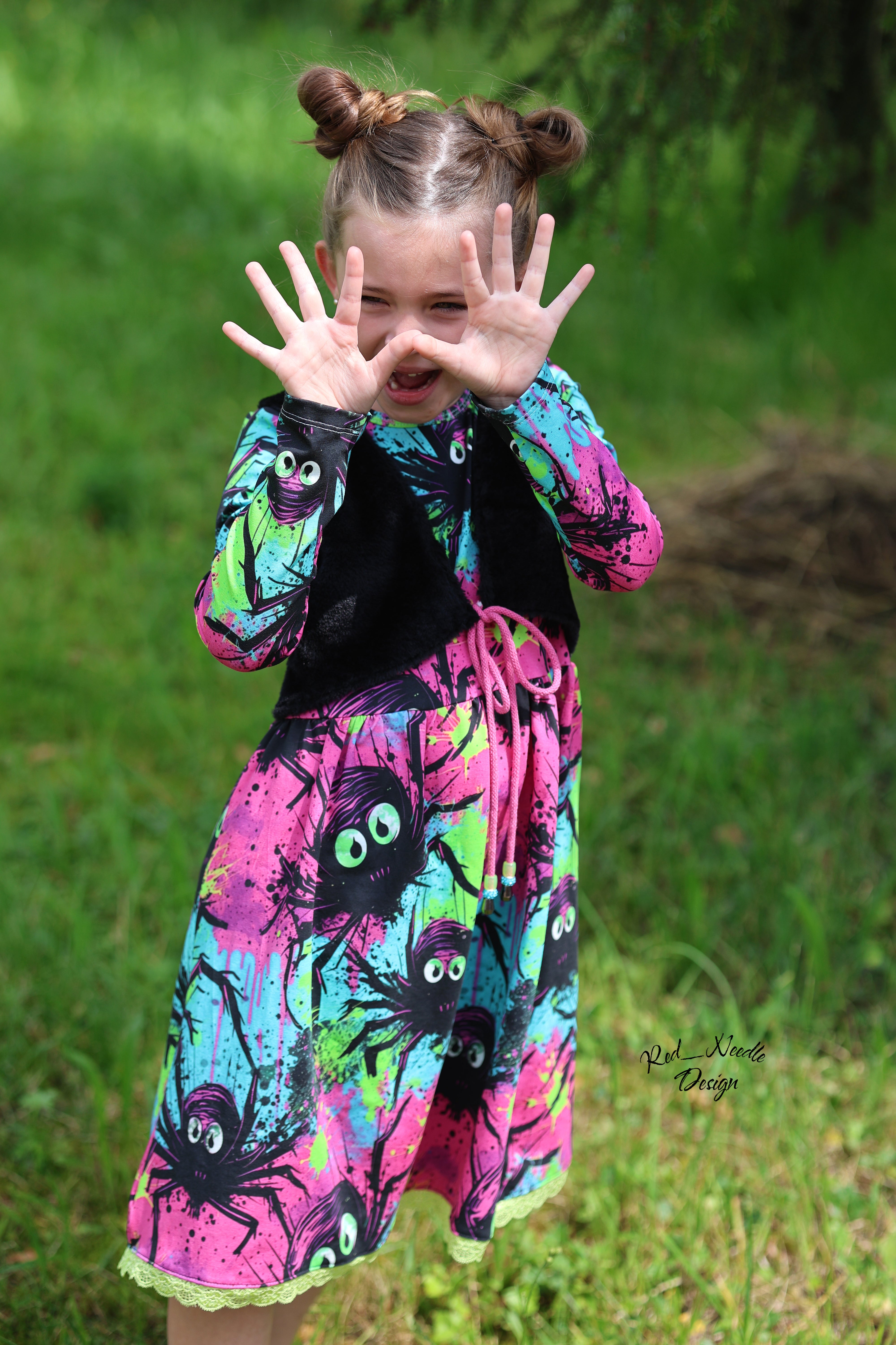 Bunte Spinnen Halloween Aktuelle Vorbestellung